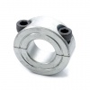 LCM-4 Double Split Shaft Collar 4mm Zinc Plated Steel (4x16x9)